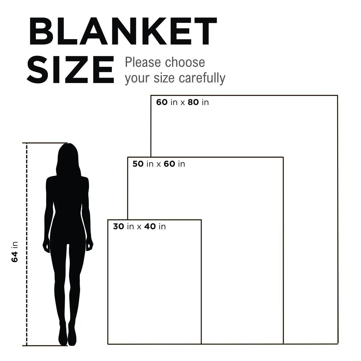 Mom - Giant Post Card Blanket - From Daughter