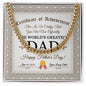 Dad - Father's Day - Cuban Link Chain