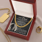World's Best Dad - Cuban Link Chain From Daughter