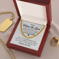 Father In Law - Thank You - Cuban Link Chain From Daughter In Law