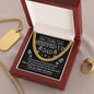 Stepped Up Dad - The Gift Of You - Cuban Link Chain