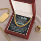 Dad - The One Man - Cuban Link Chain From Son