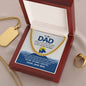 Dad - My Hero - Cuban Link Chain From Son