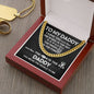 Daddy - I Love You More - Cuban Link Chain