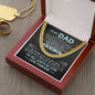 Dad - The One Man - Cuban Link Chain From Son