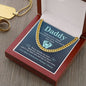 Daddy - My Hero - Cuban Link Chain from Mommy's Tummy