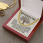 Dad - My Father's Tree - Cuban Link Chain