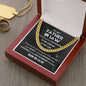 Father In Law - Thank You - Cuban Link Chain From Son In Law