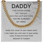 Daddy - My Hero - Cuban Link Chain from Mommy's Tummy