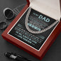 Dad - The One Man - Cuban Link Chain From Son