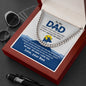 Dad - My Hero - Cuban Link Chain From Son