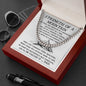 Dad - Strength Of A Mountain - Cuban Link Chain