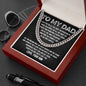 Dad - For All The Times - Cuban Link Chain From Son
