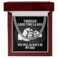 Dad -Be My Dad - Cuban Link Chain