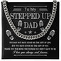 Stepped Up Dad - The Gift Of You - Cuban Link Chain