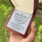 Father In Law - Thank You - Cuban Link Chain From Daughter In Law