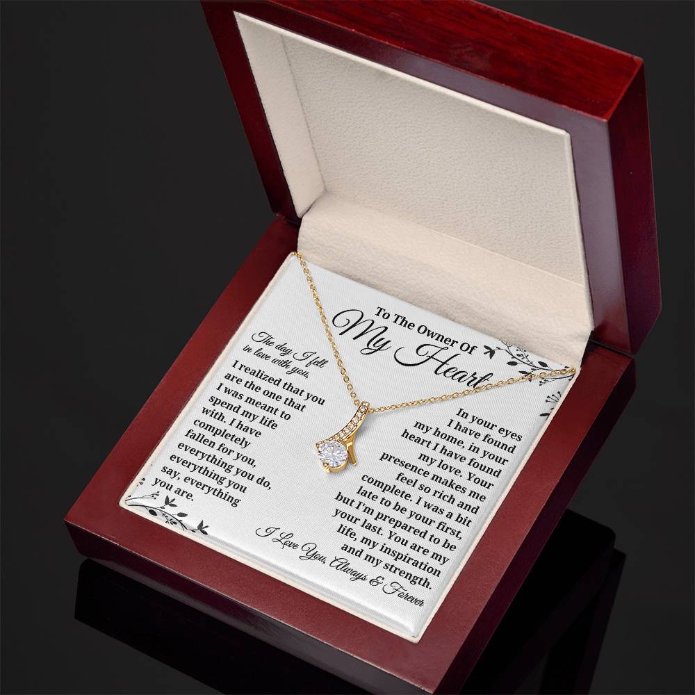 To The Owner Of My Heart - Alluring Beauty Necklace