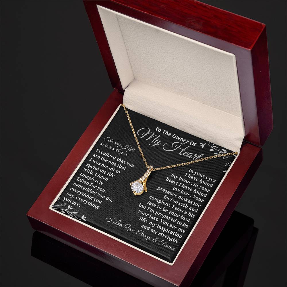 To The Owner Of My Heart - Alluring Beauty Necklace