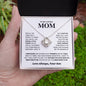 Mom "You Mean More" Knot Necklace Gift From Son