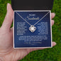 To My Soulmate - Love Knot Necklace