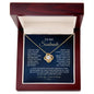 To My Soulmate - Love Knot Necklace