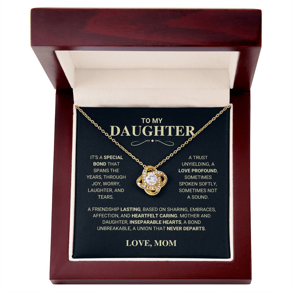 Gift for Daughter From Mom "Special Bond" Necklace