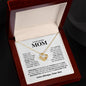 Mom "You Mean More" Knot Necklace Gift From Son