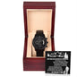 Dad - Called It Dad - Black Chronograph Watch