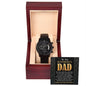 Boyfriend's Dad - The Man - Black Chronograph Watch