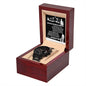 Dad - Called It Dad - Black Chronograph Watch