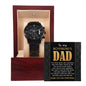 Boyfriend's Dad - The Man - Black Chronograph Watch