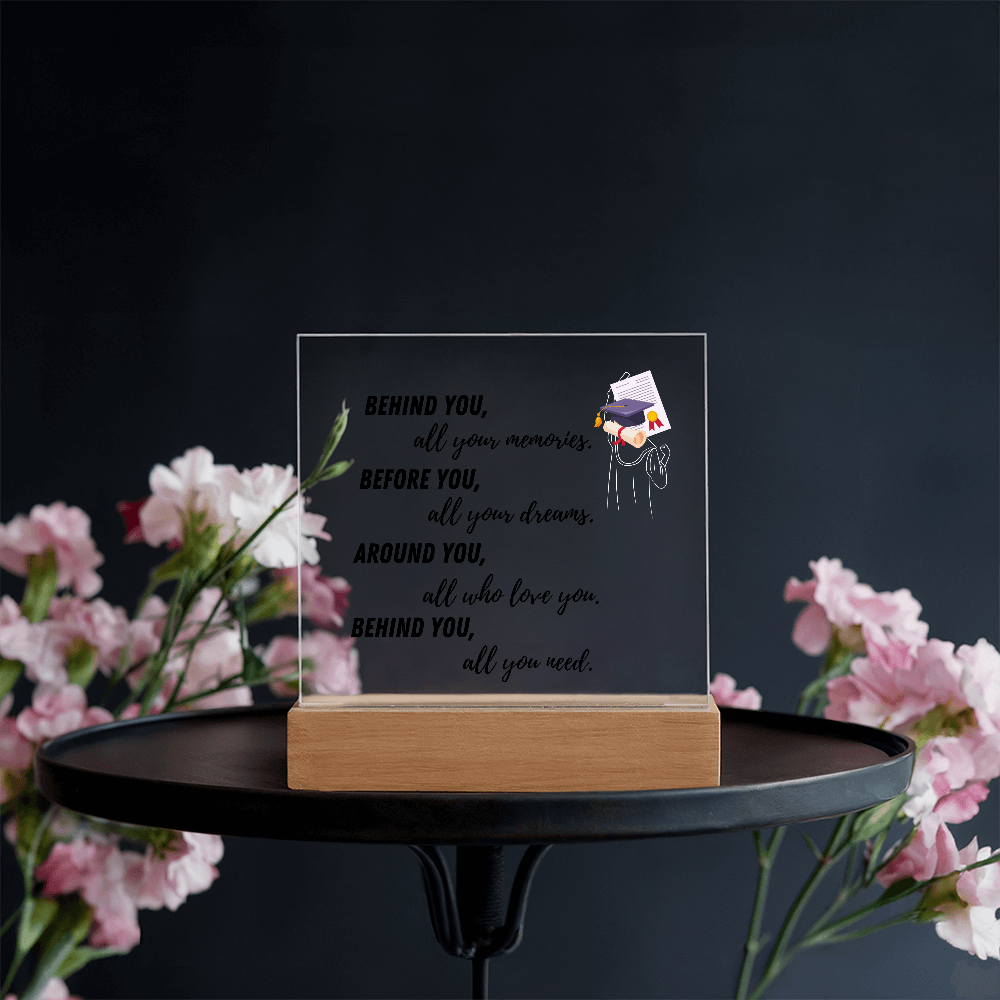 Graduation Acrylic Square Plaque