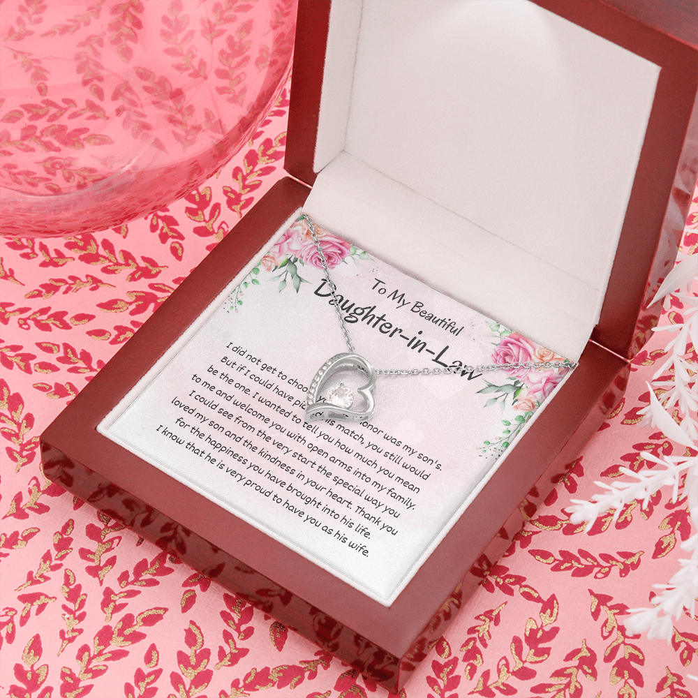 Daughter-in-Law - You still would Be - Forever Love Necklace
