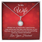 To My Wife - All That I Am - Eternal Hope Necklace