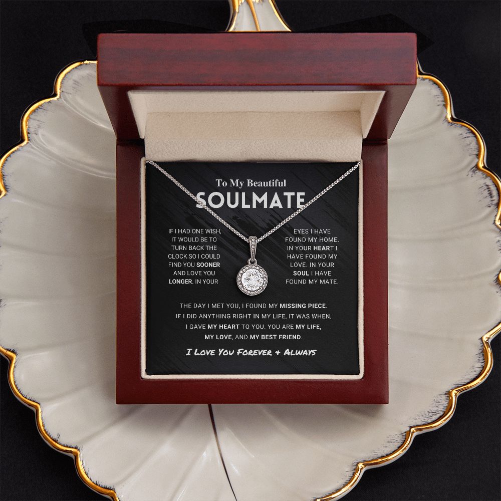 My Soulmate - Missing Piece - Eternal Hope Necklace