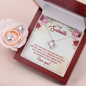 Love Knot necklace and earring set