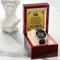 Son - Proud Father - Openwork Watch