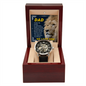 Dad - Leader - Openwork Watch