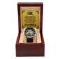 Son - Proud Father - Openwork Watch