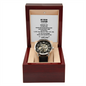 Stepson - Gift from Dad - Openwork Watch