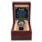 Dad - For All The Times - Openwork Watch