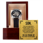 Son - Proud Father - Openwork Watch