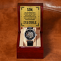 Son - Proud Father - Openwork Watch