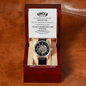 Uncle - Happy Birthday - Openwork Watch