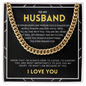 Husband - Because of You - Cuban Link Chain