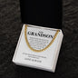 To My Grandson - Cuban Link Chain