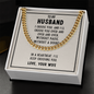 Husband - Keep Choosing You - Cuban Link Chain