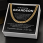 Grandson - You're More Loved - Cuban Link Chain