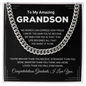 Grandson - You're More Loved - Cuban Link Chain