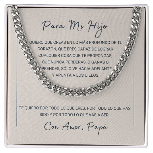 Para Mi Hijo - Cadena de Eslabones Cubana